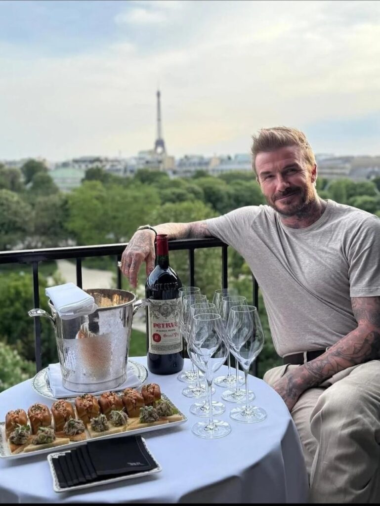 David Beckham Birthday Wine