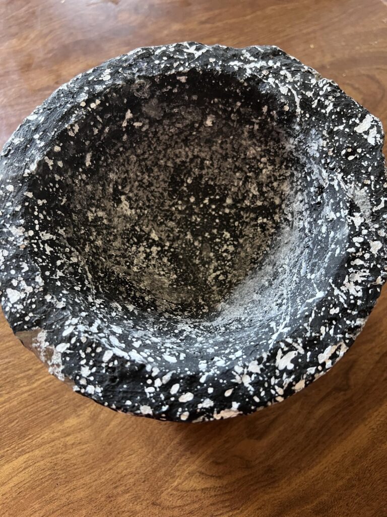 My wife is Mexican and works at a Mexican restaurant and the owners go to Mexico every weekend. They brought back this for us and it seems to me like it’s concrete. Opinions??