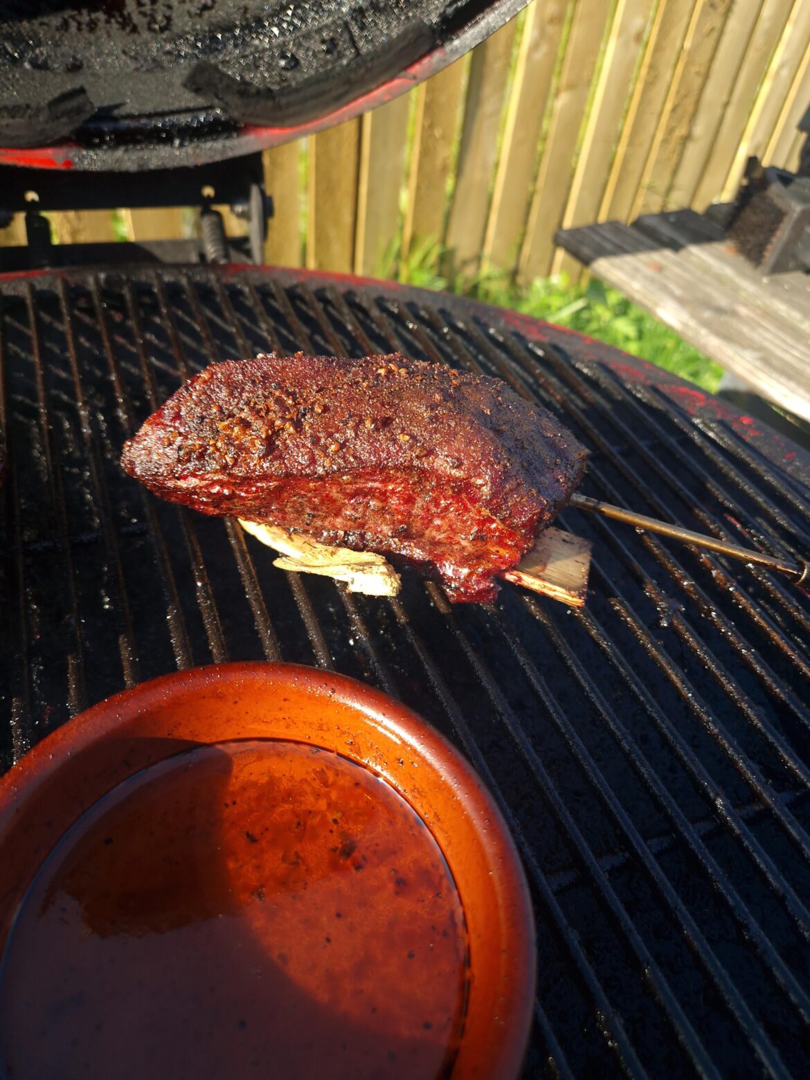 Reheated sous vide Dino rib, what would you have with it to make it a meal?!