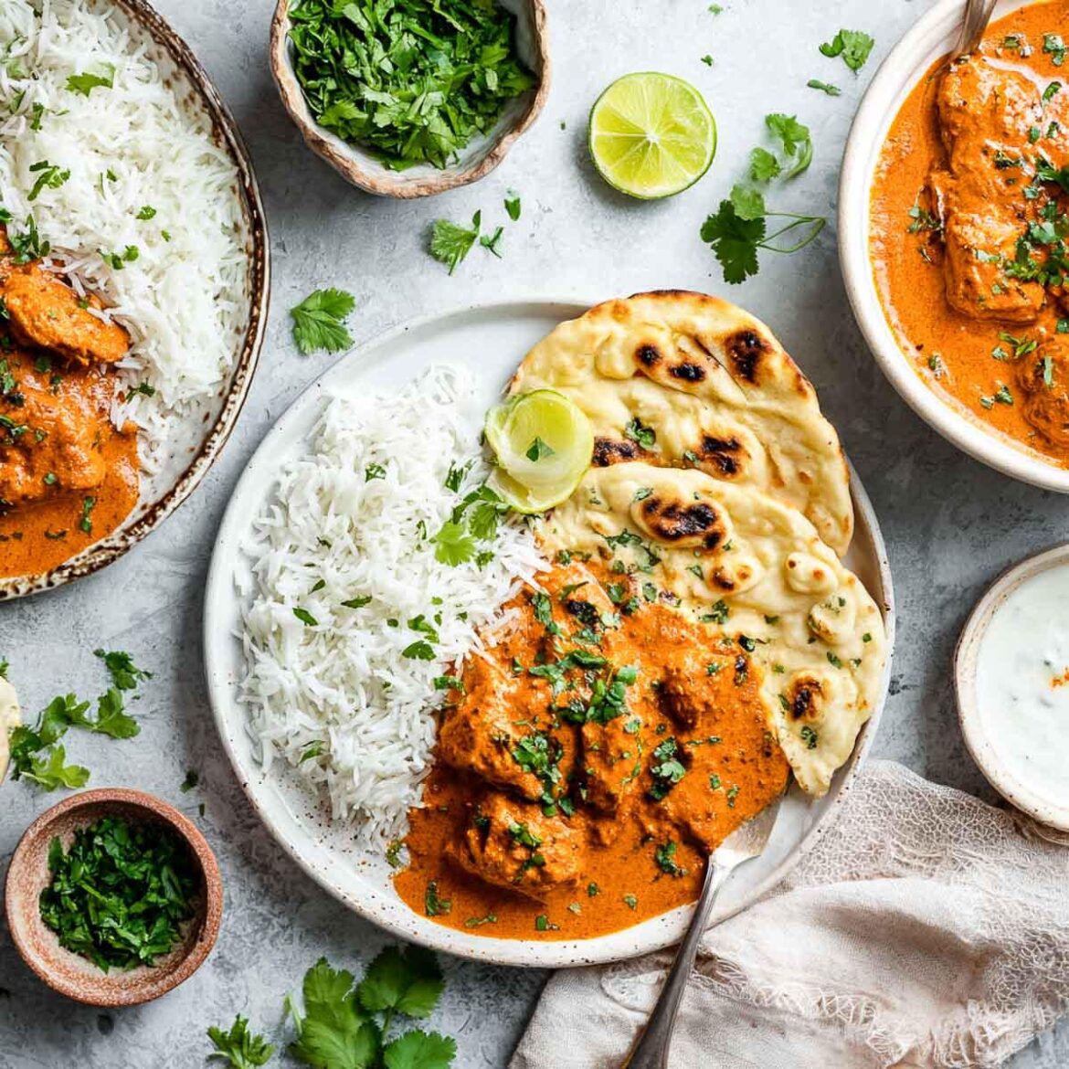 Crockpot Butter Chicken for the Easiest Slow Cooker Indian Dinner Ever