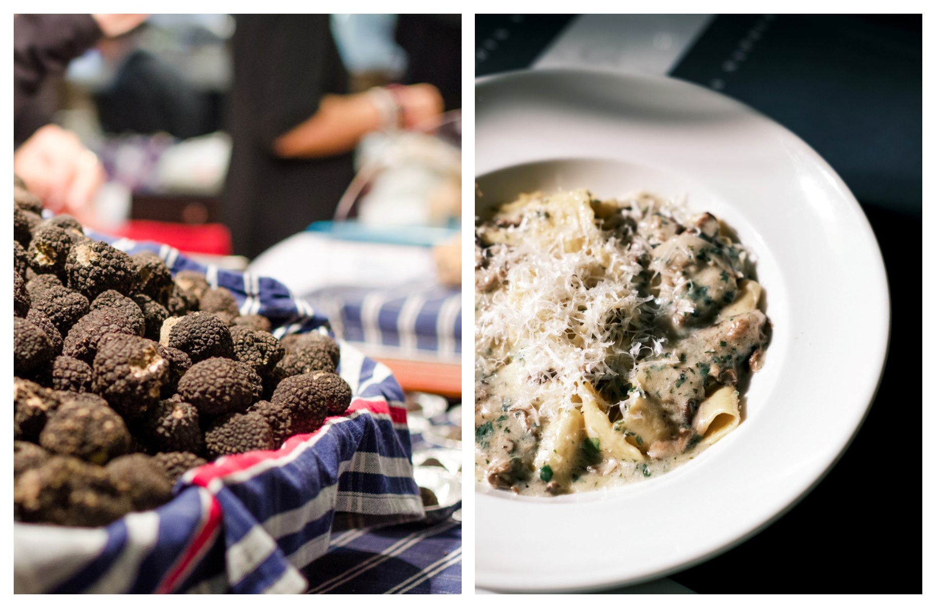 Porcini and truffles have their own celebrations in Tuscany , during the month of September © brizius/iStock / Porcini and truffles © Guven Ozdemir/iStock