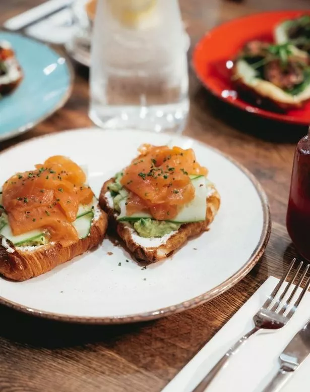 The breakfast Salmone croissant is already a firm favourite with diners