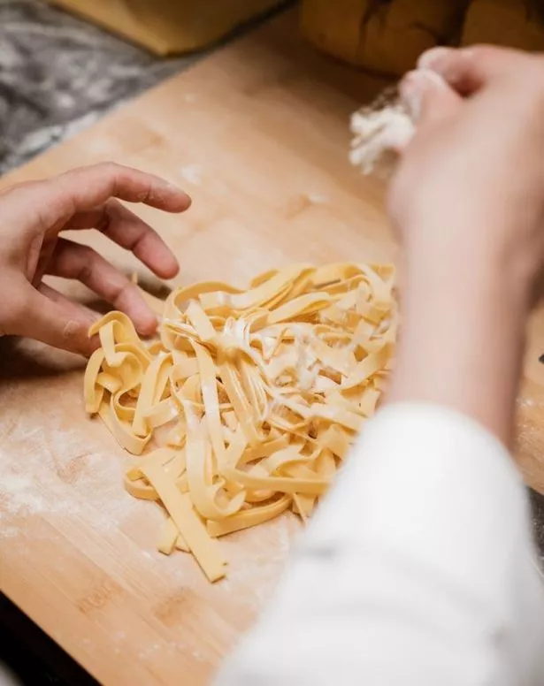 Pasta is made fresh in the Damò kitchen every morning