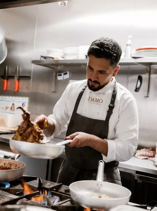 Damò uses the freshest ingredients and in-season produce