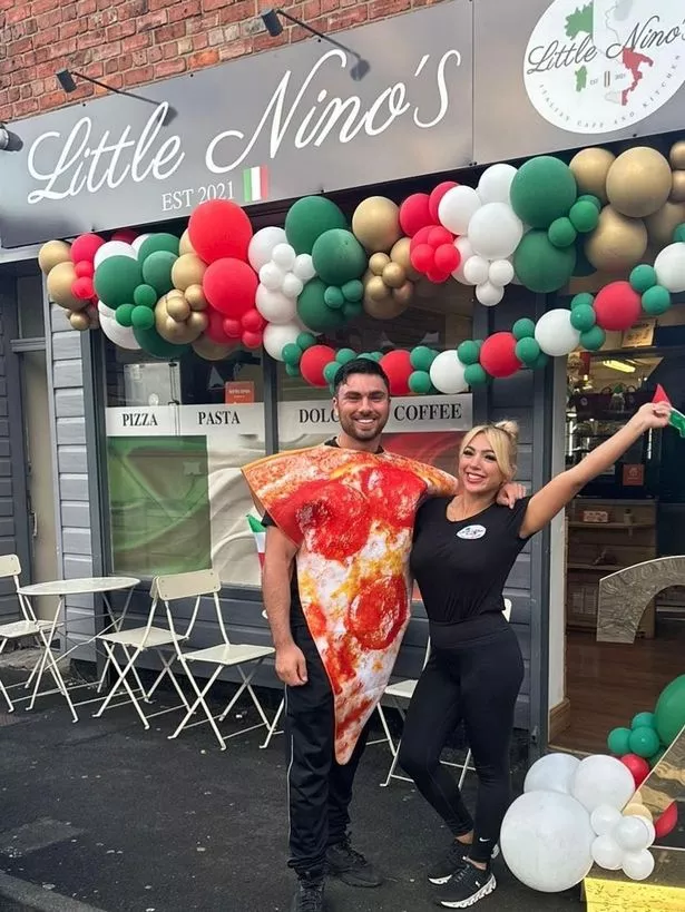 Maria and Antonio Manco from Little Nino's in Spital Tongues.