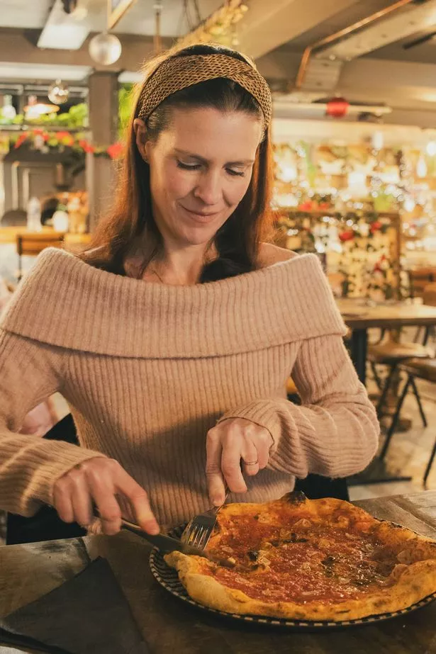 PA REAL LIFE: Francesca said she has enjoyed pizza, pasta and wine while losing weight. Issue date: Monday January 13, 2025.