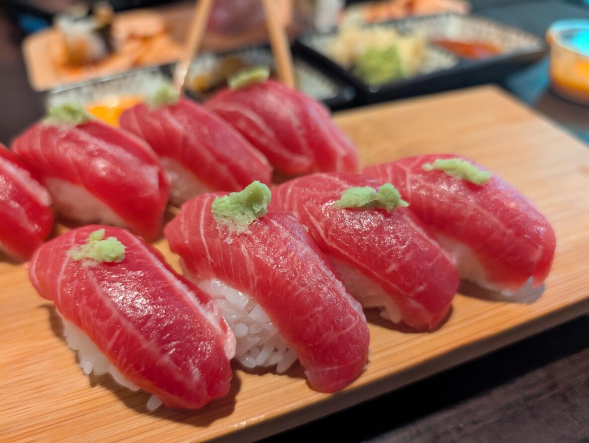 Is this chu-toro? Was served in a sushi restaurant but looked very different from our first order.