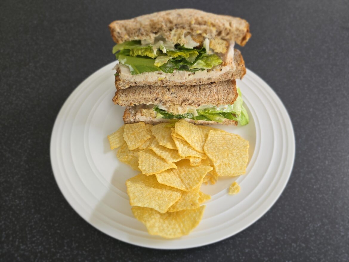 Chicken Ceasar Sandwich 😋 (Home made)