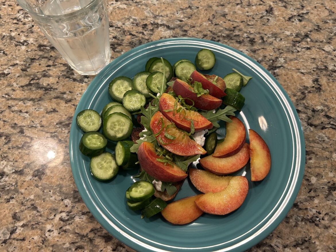 First hot day in Maine