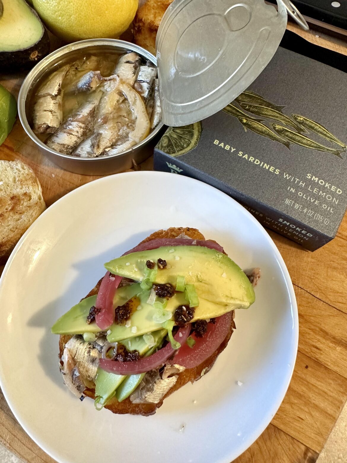 Sardine Avo Toast