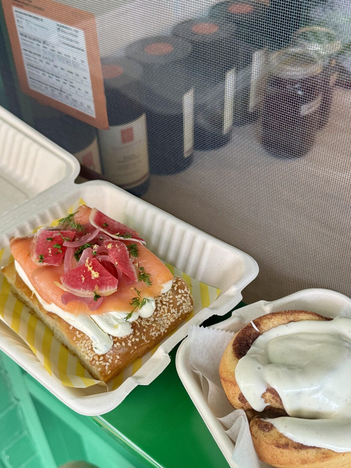 Smoked salmon fam - Hani’s flatbread is good af.