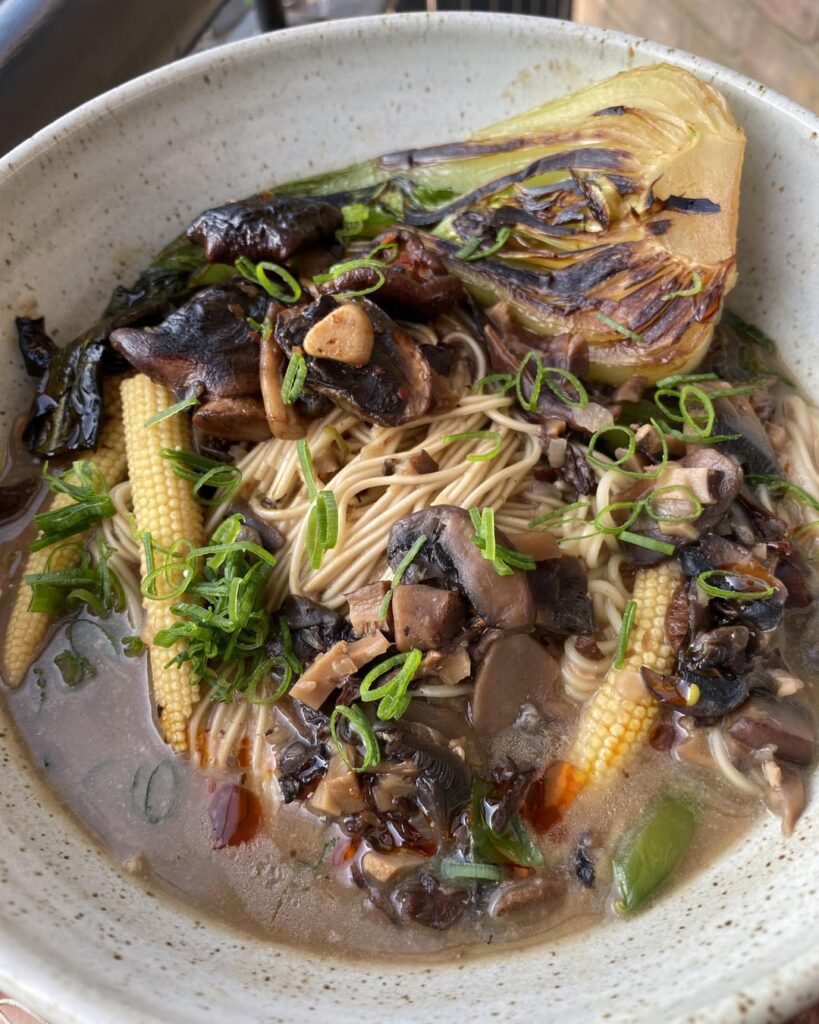 Girlfriend said she’s never been impressed by vegan ramen at restaurants so I took it as a personal challenge