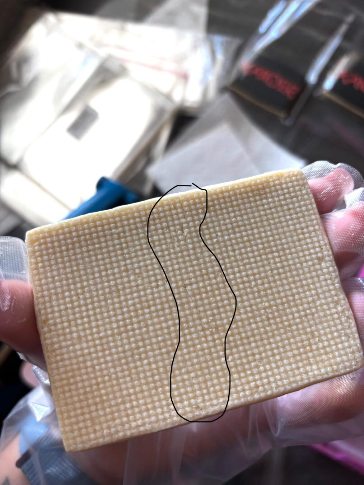 Cracks in sugar cookies