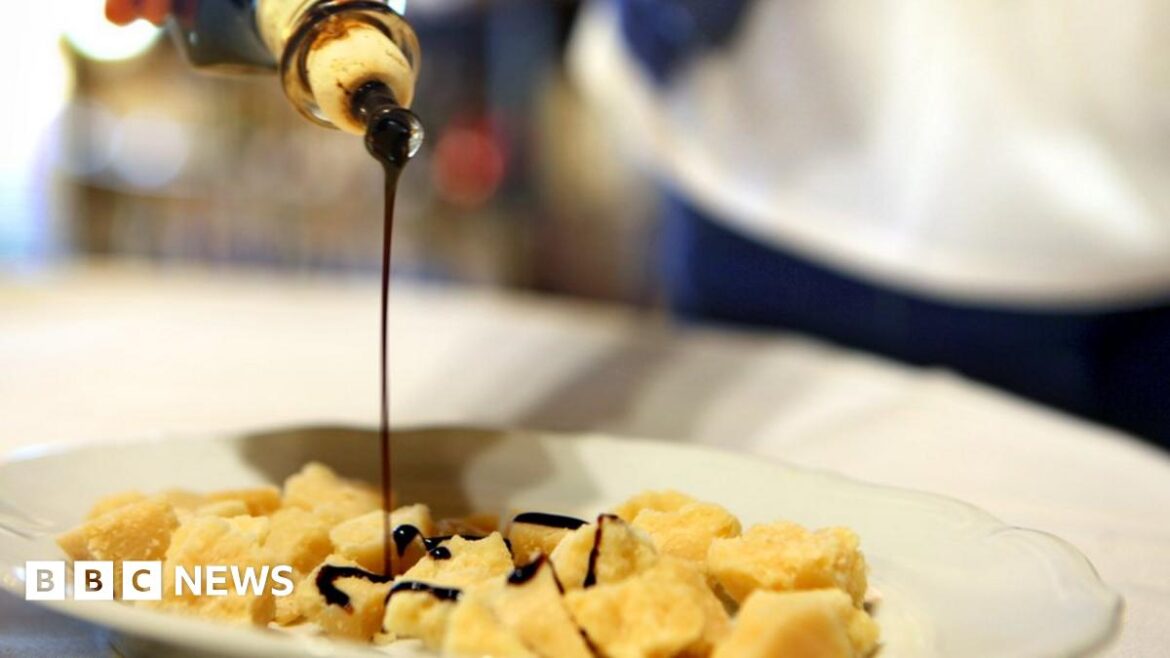 Italian vinegar makers lose battle over ‘balsamic’ ownership Vinegar is poured over parmesan cheese in the Italian province of Modena on 27 March, 2017