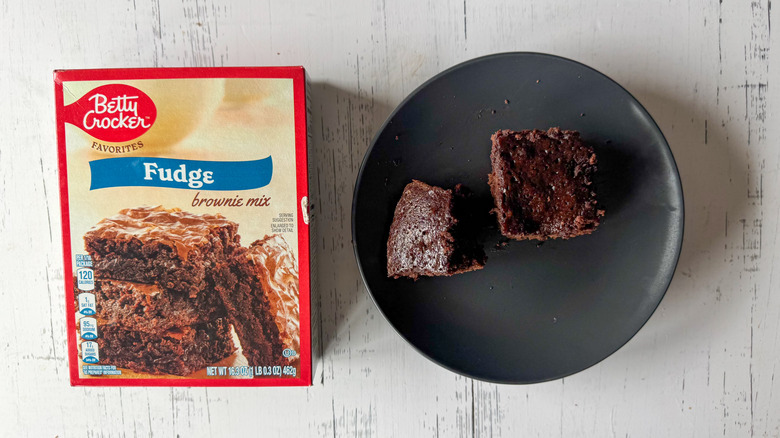 Betty Crocker fudge brownie mix