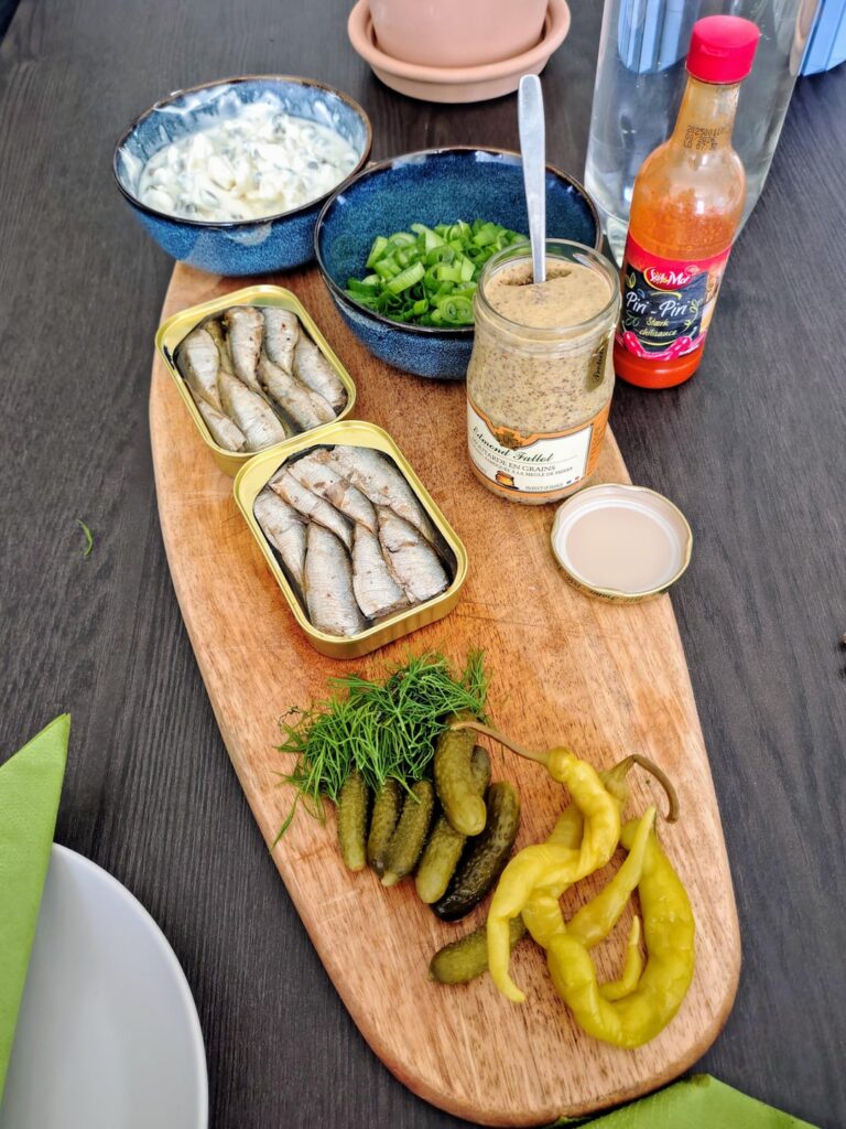 My saturday sardine lunch