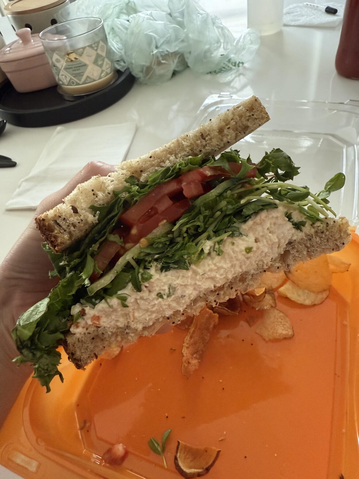 chicken salad sandwiches - yes or nah?