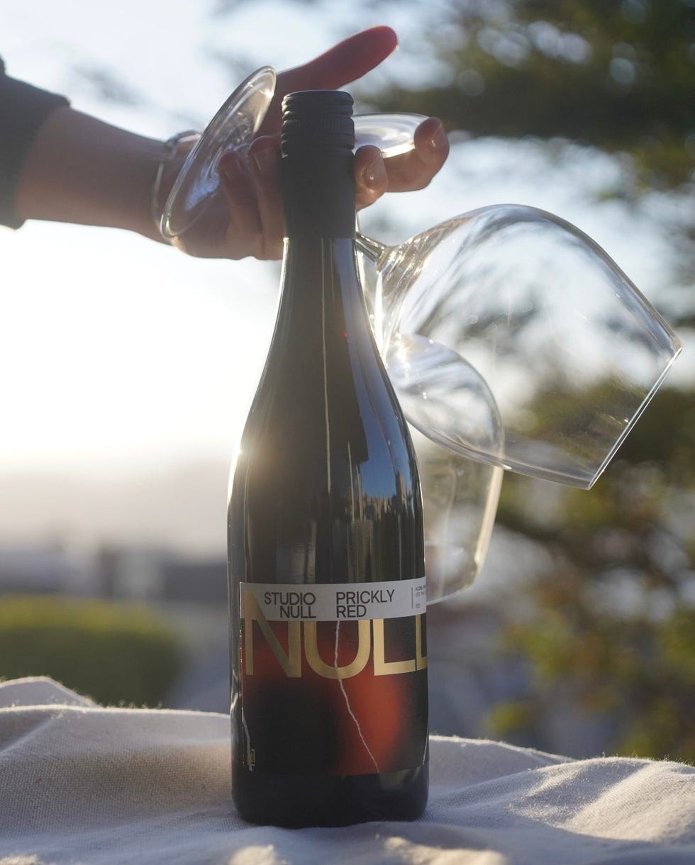 A Bottle of Alcohol Free Wine