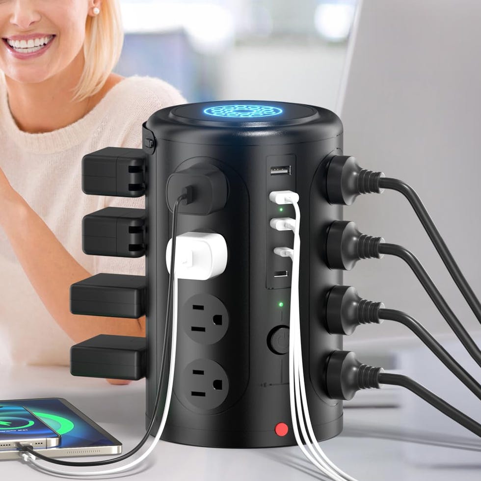 Tower Power Strip Surge Protector 