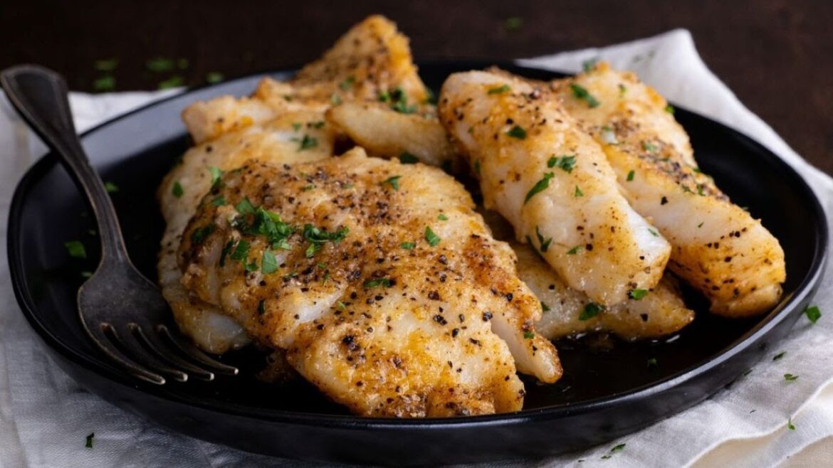 Garlic Butter Lemon Baked Cod