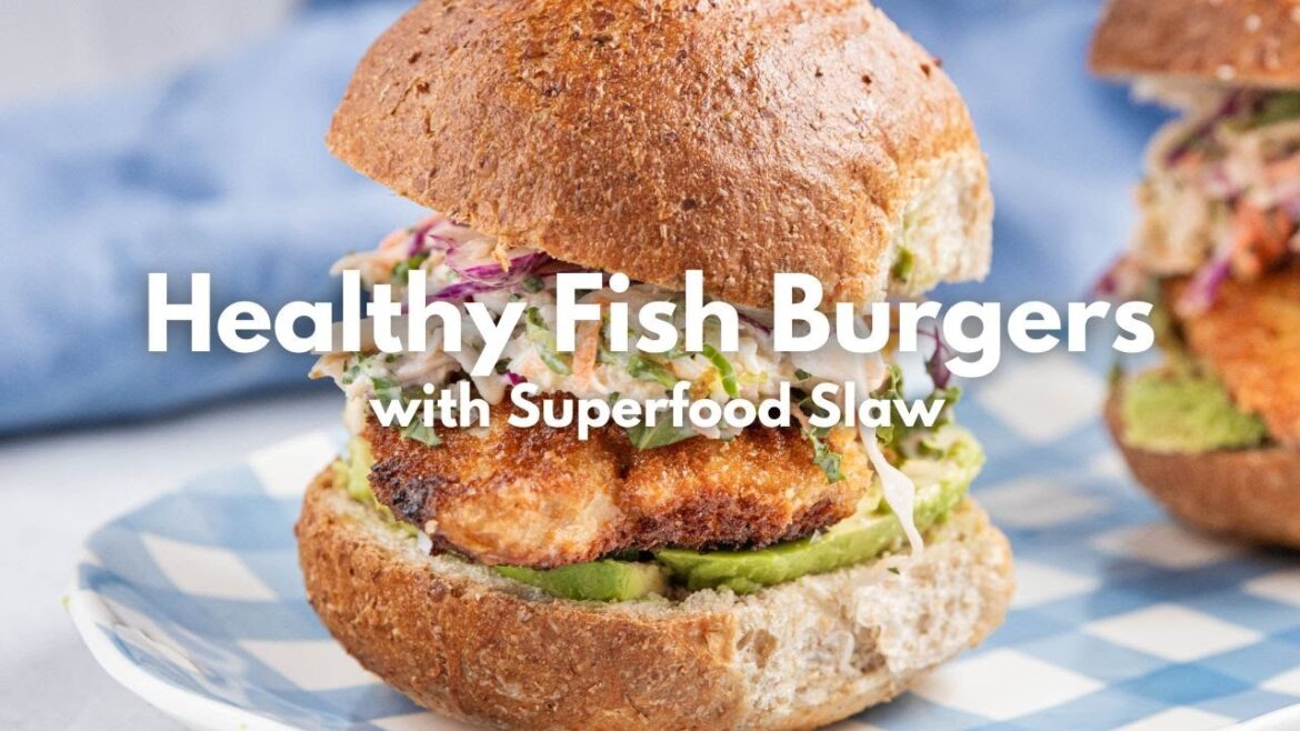 25-Minute Healthy Fish Burgers 25-Minute Healthy Fish Burgers