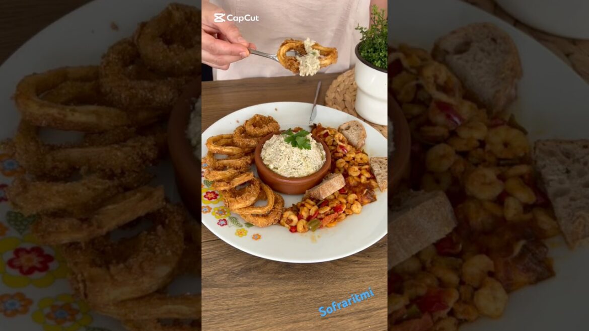 Kalamar Tava /Karides Güveç/Tarator (Tarifi açıklamada ) Kalamar Tava /Karides Güveç/Tarator (Tarifi açıklamada )