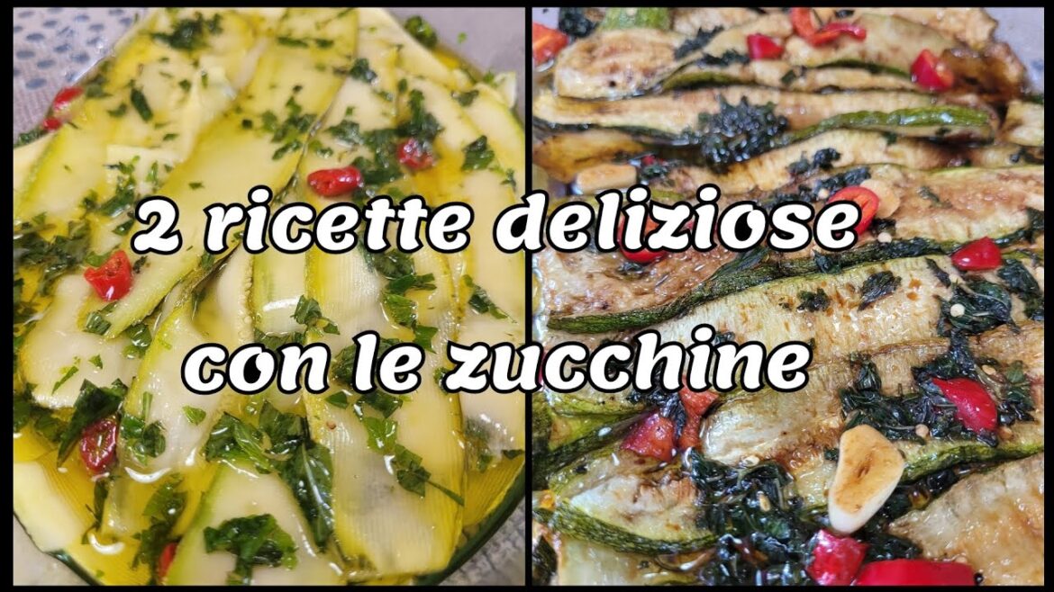 ZUCCHINE MARINATE O ZUCCHINE ALLA SCAPECE?  - LA CUCINA DI GILDA
