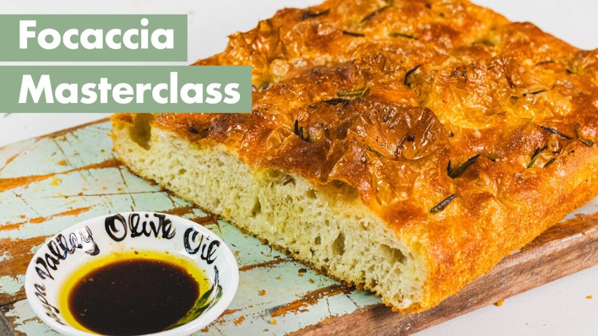 How to make Focaccia in 10 minutes! Soft & easy bread recipe