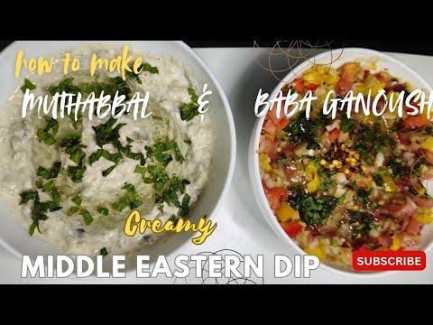 Creamy Eggplant Dips: Learn to Make Muthabbal & Baba Ganoush!#muthabbal#babaganoush#easyrecipies Creamy Eggplant Dips: Learn to Make Muthabbal & Baba Ganoush!#muthabbal#babaganoush#easyrecipies