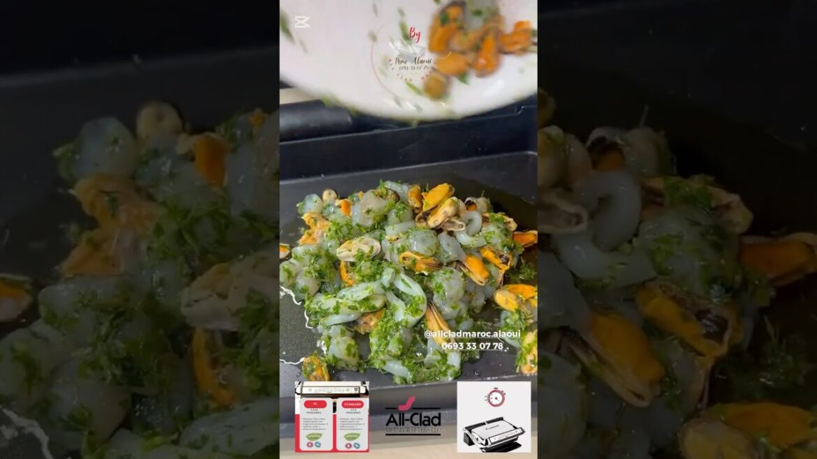 PIL PIL crevettes calamar moule dans le Allclad #thermomix #allclad #food #recettefacile PIL PIL crevettes calamar moule dans le Allclad #thermomix #allclad #food #recettefacile