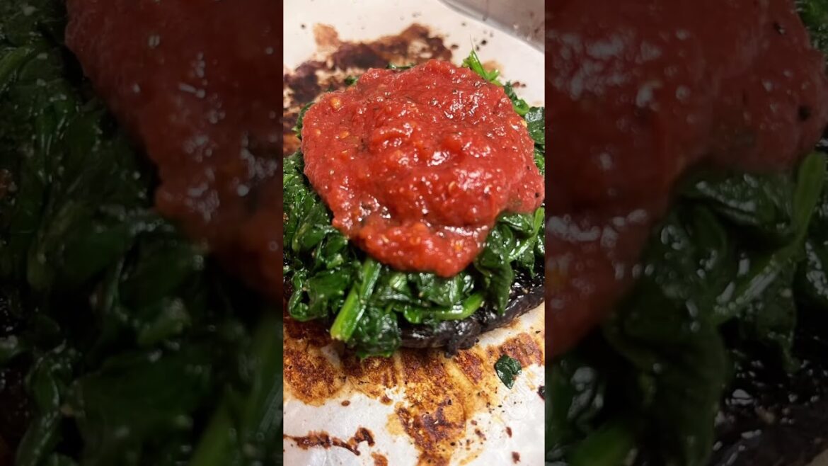 Stuffed Portobello Pizza Caps