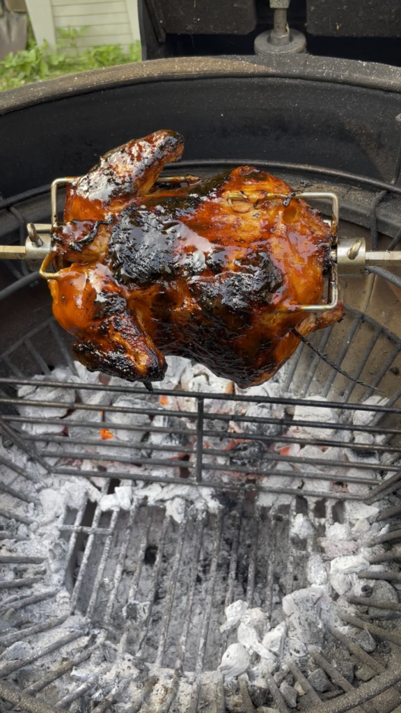 Breaking in my Only Fire Rotisserie