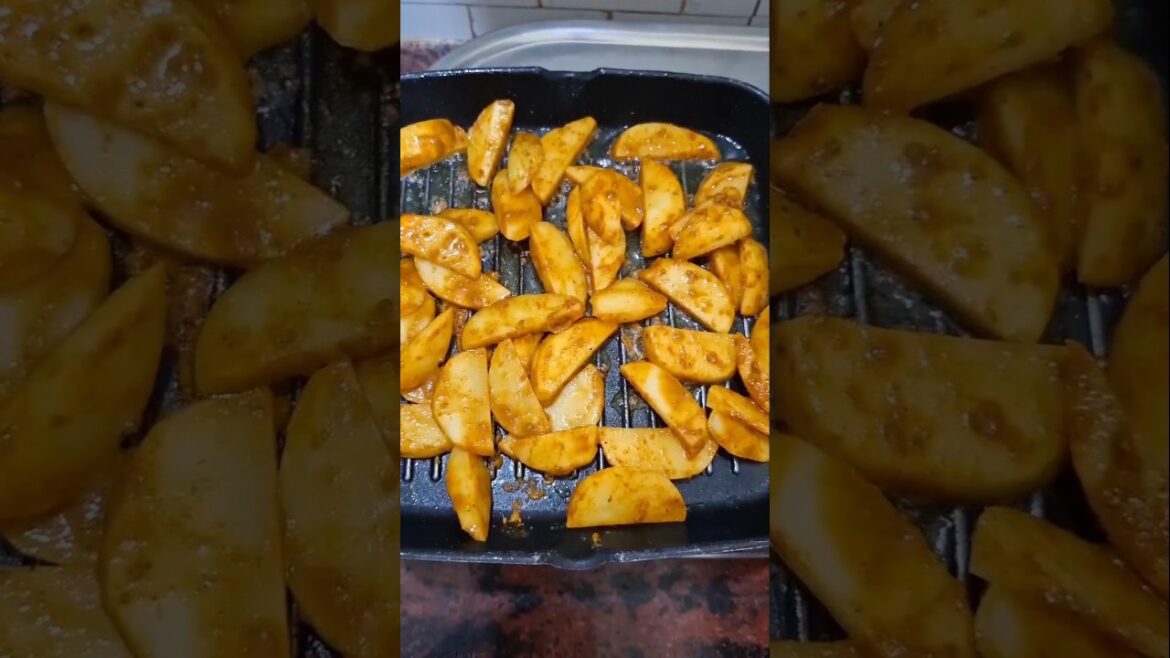 Grilled Lemon Potato#recipe #food #cooking #easyrecipe #ytshorts #grilledrecipes #lemon #potato
