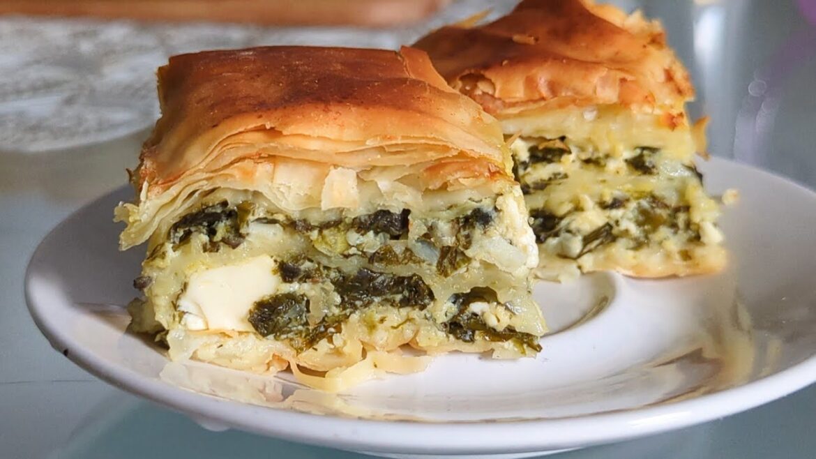 Crispy Phyllo Pie with Spinach and Feta – You’ll Love Every Bite Crispy Phyllo Pie with Spinach and Feta – You’ll Love Every Bite