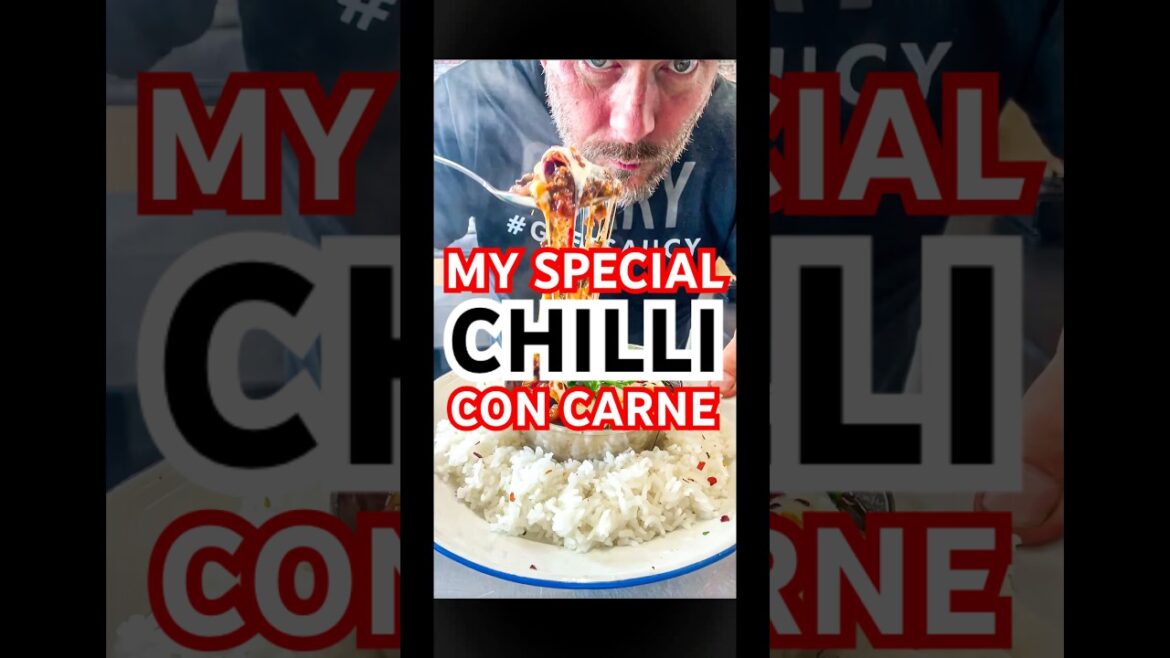 Learn How to Make My SPECIAL Chilli Con Carne | #food #cooking #recipe