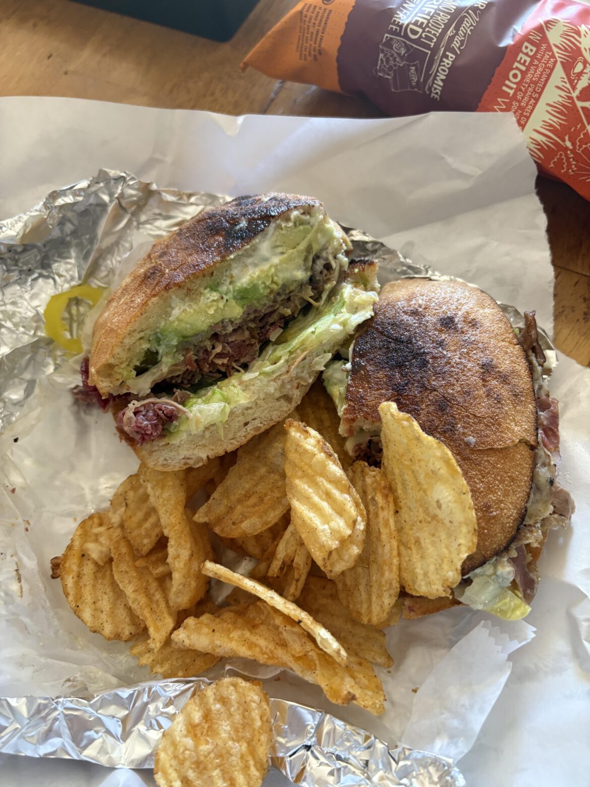 #8 Hot Pastrami from Morucci’s Si Mangia Bene in Lafayette, CA.