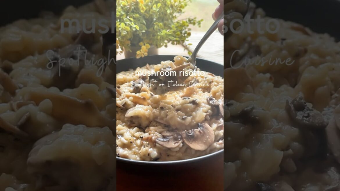 #mushroomrisotto #risotto #truffle #comfortfood #italiancuisine #italianrecipes #ricerecipes #yummy