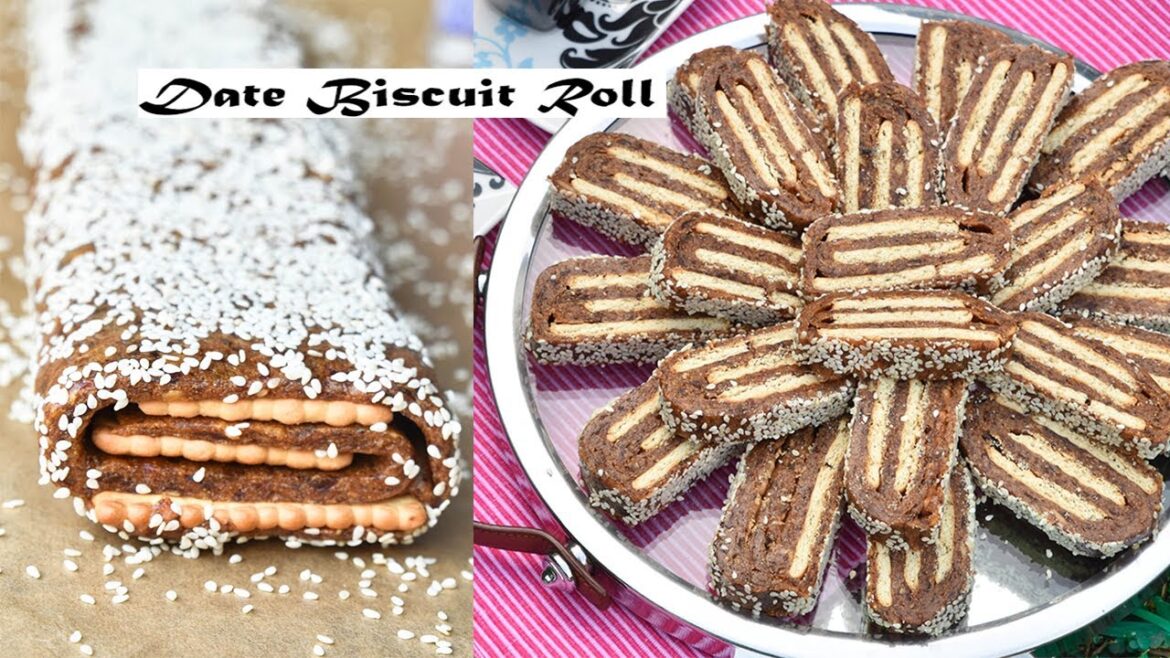 Date Biscuit Roll/ Date Cookie Roll