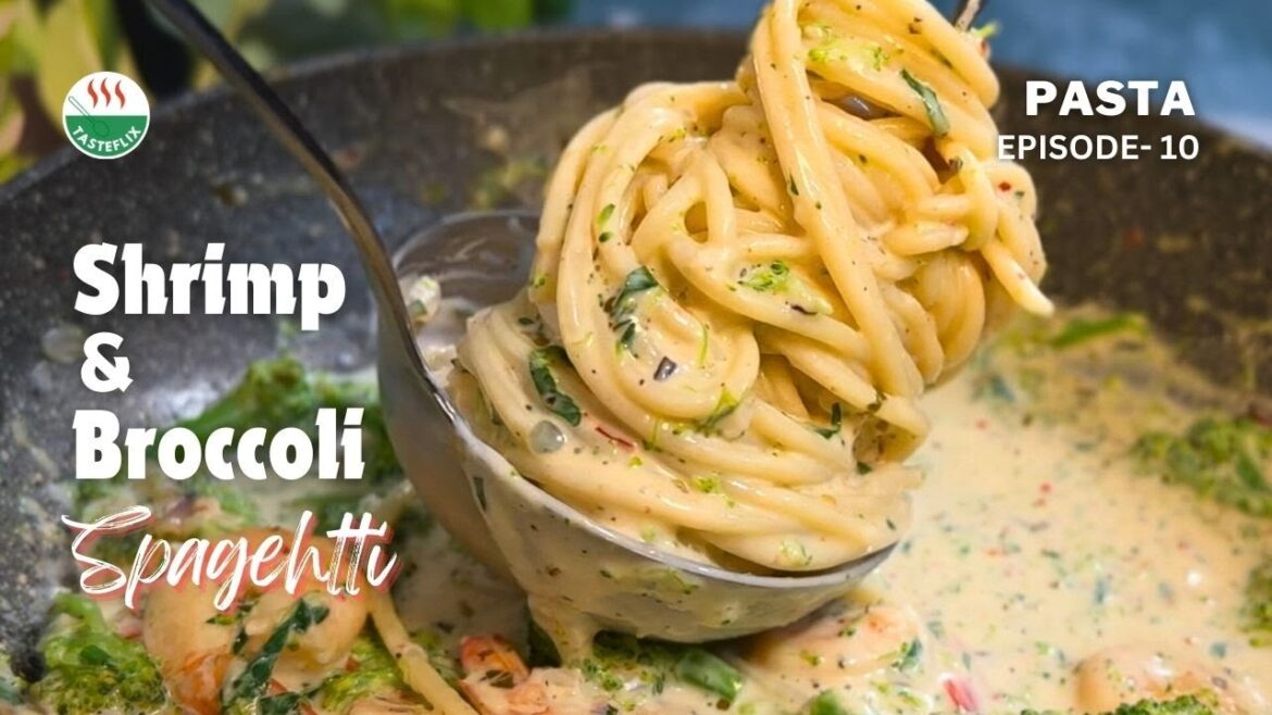 Easy SHRIMP & BROCCOLI pasta || Level up your Dinner Ideas || Episode 10 Easy SHRIMP & BROCCOLI pasta || Level up your Dinner Ideas || Episode 10