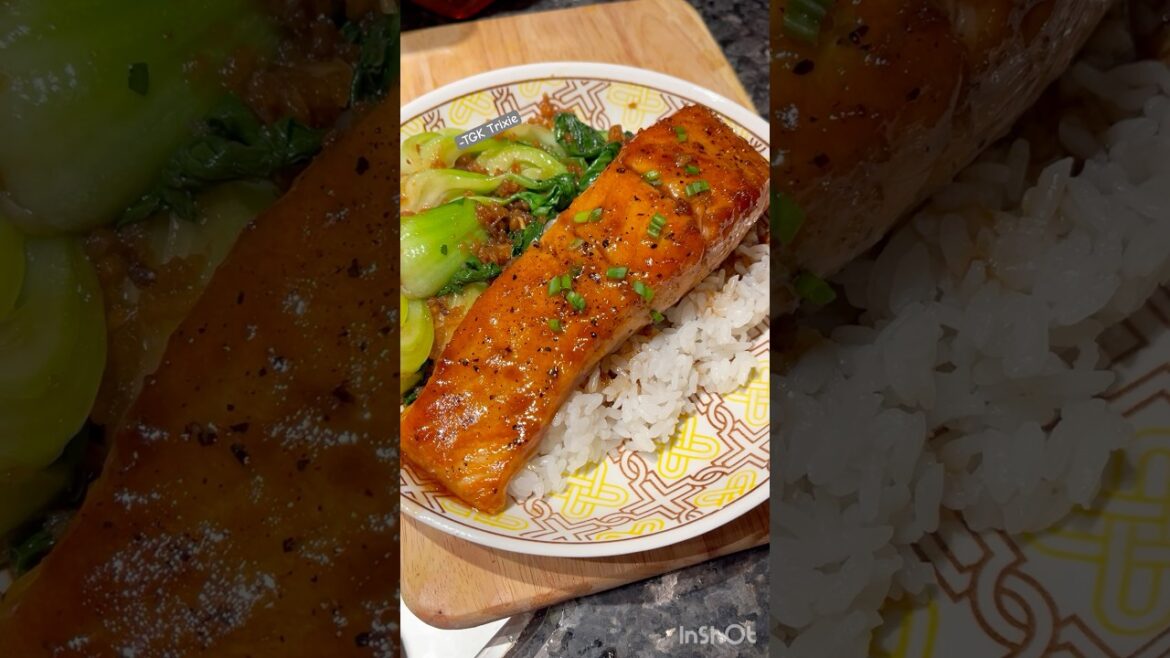 Salmon Teriyaki Recipe -Easy And Fast -TGK/S00173