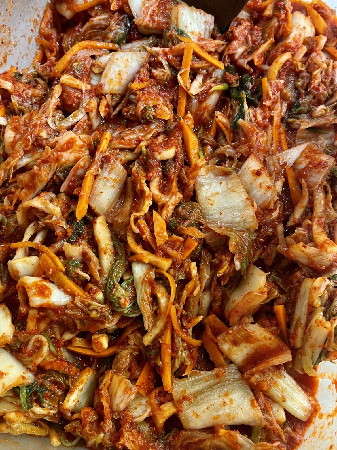 Long time no kimchi making