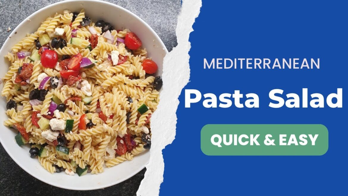 Mediterranean Pasta Salad – Fresh, Flavorful & Perfect for Summer! Mediterranean Pasta Salad – Fresh, Flavorful & Perfect for Summer!