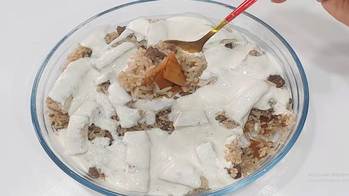 الفتة اللبنانية وصفة سهلة ولذيذة !