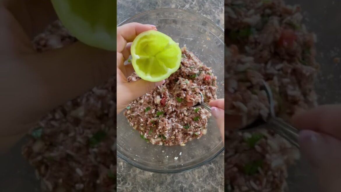 Biber Dolması Tarifi #yemektarifleri