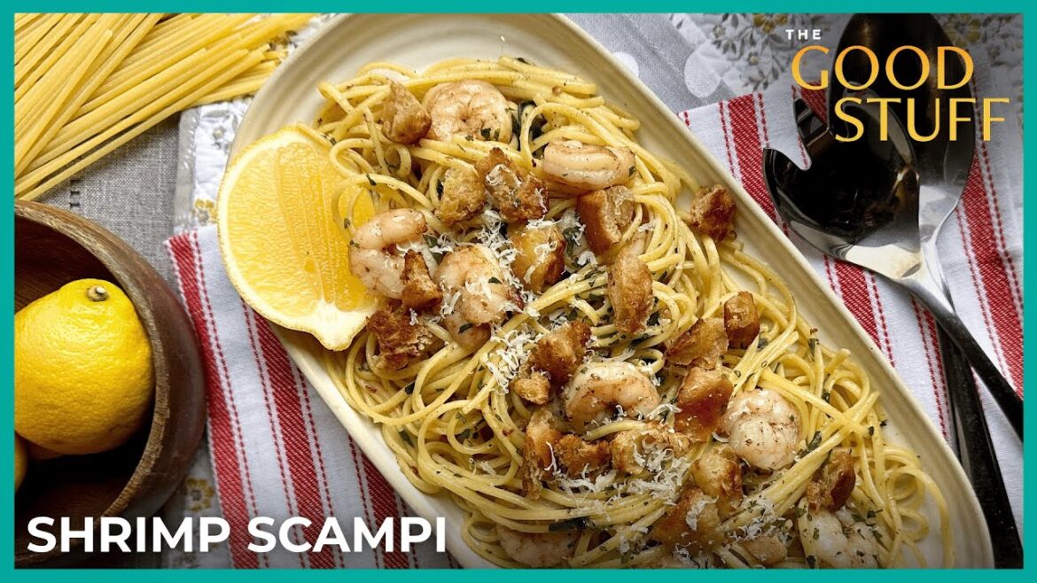Mary Makes a Summer Shrimp Scampi Linguine | The Good Stuff with Mary Berg