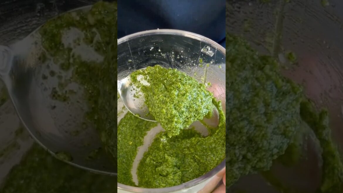 Cómo Hacer Pesto Fácil y Rápido (paso a paso) Cómo Hacer Pesto Fácil y Rápido (paso a paso)