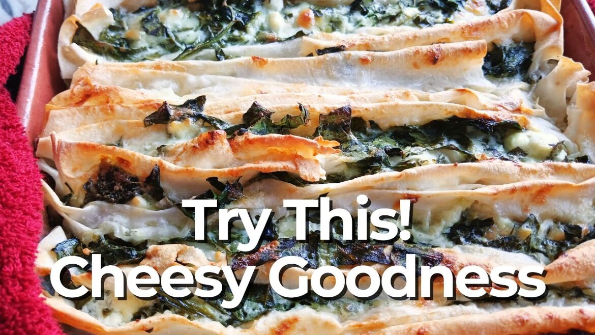 Get Ready, Spinach Lovers! This Cheesy Phyllo Pie Will Blow Your Mind! Get Ready, Spinach Lovers! This Cheesy Phyllo Pie Will Blow Your Mind!