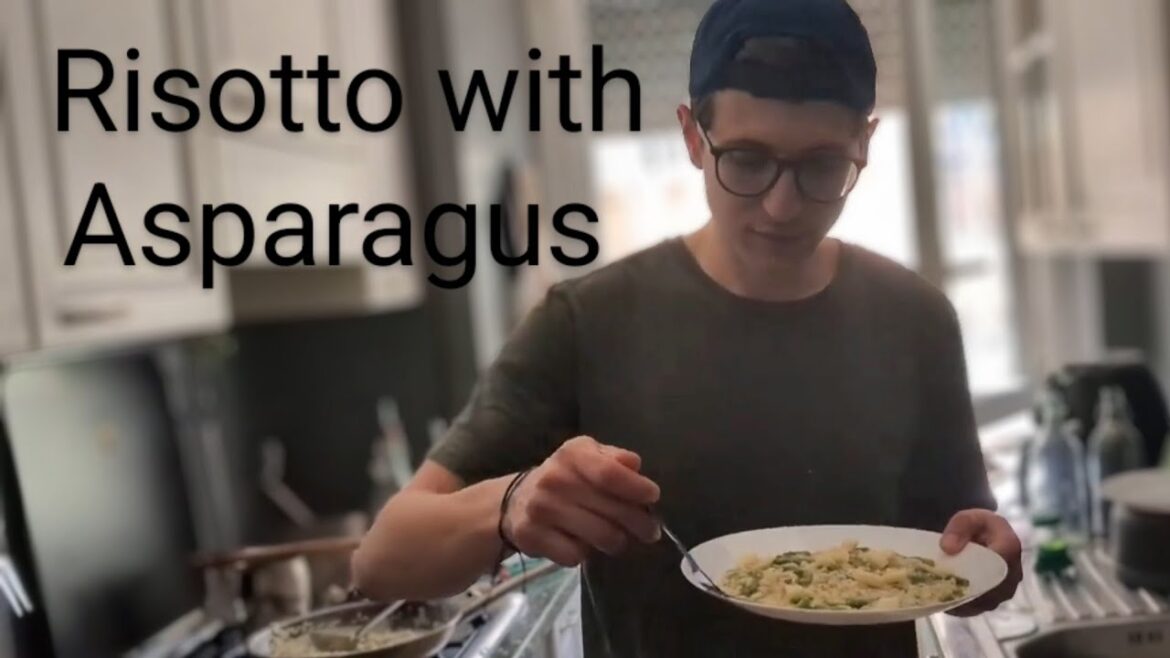 Risotto with Asparagus and Pecorino: Recipe in English