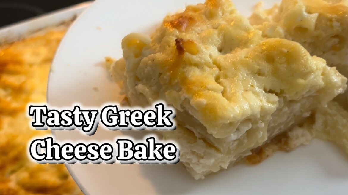 Delicious Greek Cheese Bake Macaronopita ( Mac & Cheese ) Delicious Greek Cheese Bake Macaronopita ( Mac & Cheese )