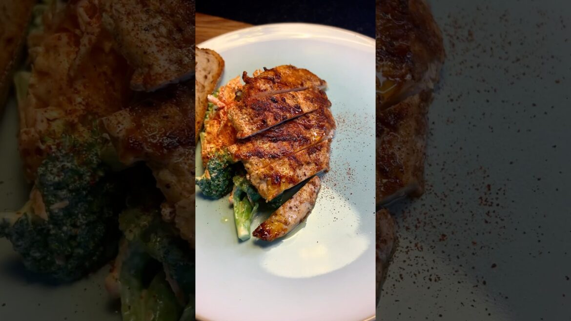 Moroccan Chicken with Deli style salad - High protein Dinner (40gm per serving)